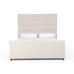 Daphne Queen Bed-Cambric Ivory