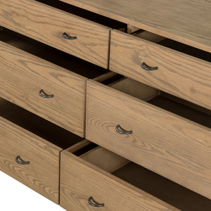 Zuma 6 Drawer Dresser In Dune Ash