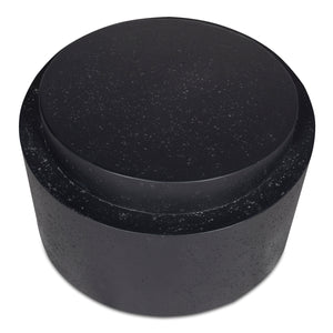 Moe's Cosmo Outdoor Accent Table in Black Finish