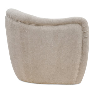 Moe's Domino Accent Chair in Beige