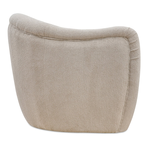 Moe's Domino Accent Chair in Beige