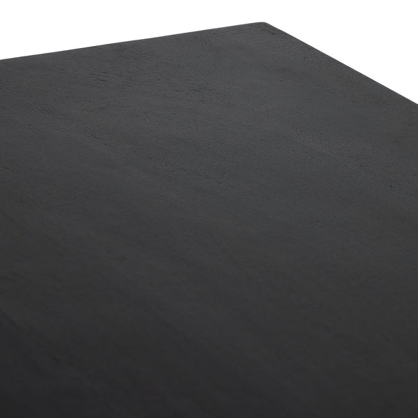 Caprice Bar Cabinet - Black Wash Mango