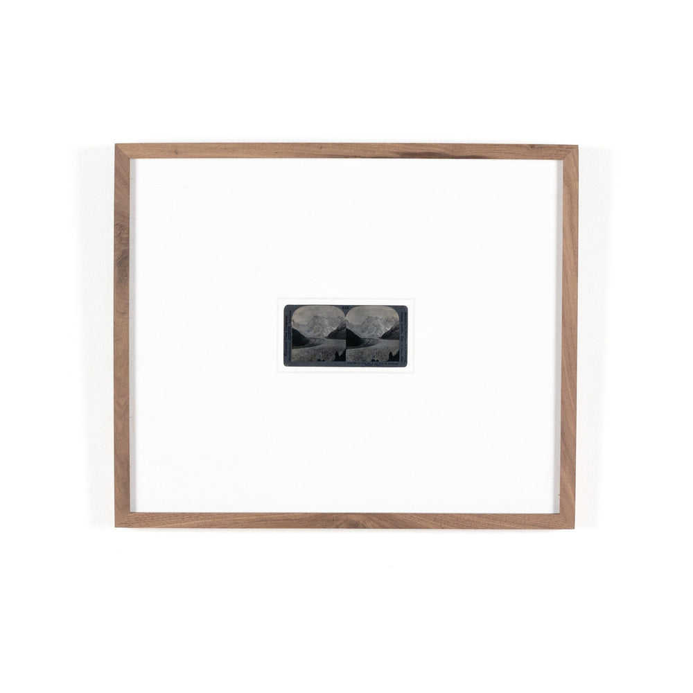 Mer De Glace Chamonix In 235912 And 001 And 24.0x20.0 And Rustic 1.5 Walnut And Small