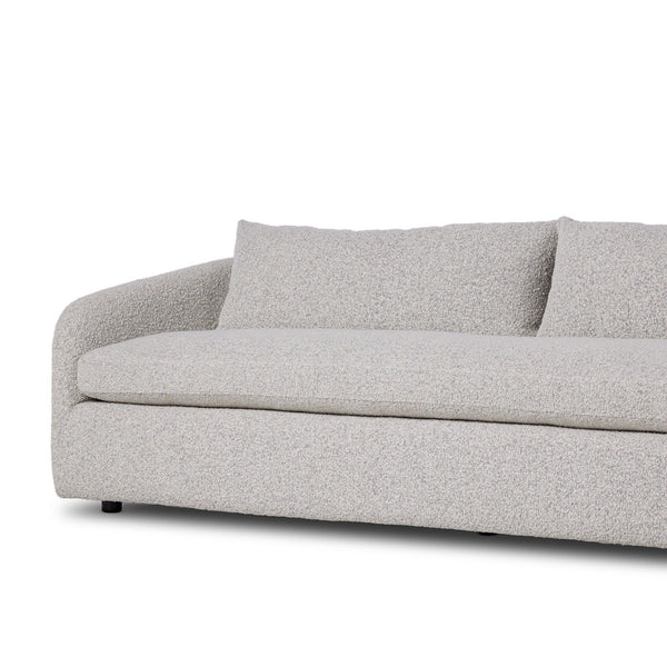Topanga Sofa In 97" In Knoll Domino