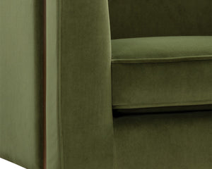 YVETTE ARMCHAIR - GOLD - MEG OLIVE
