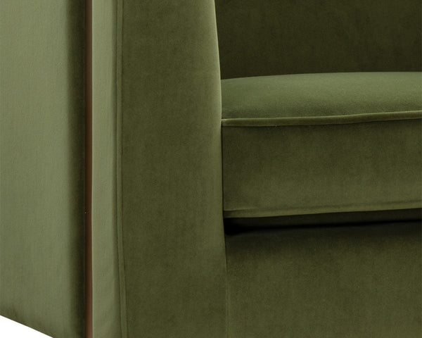 YVETTE ARMCHAIR - GOLD - MEG OLIVE