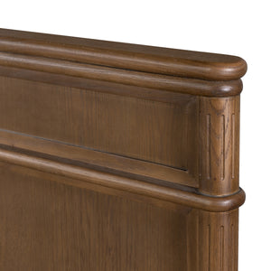 Toulouse Bed In Toasted Oak In King