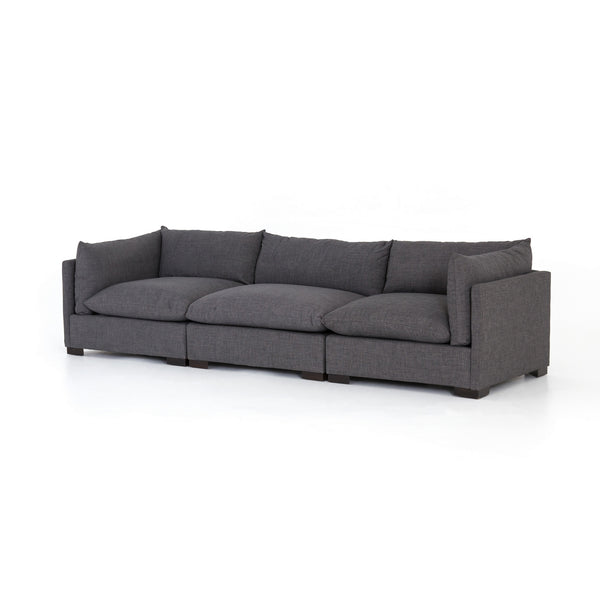 Westwood 3-Pc Sectional-Bennett Charcoal