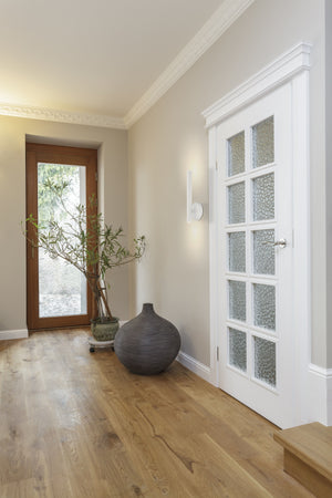 Forest 2 Light Wall Sconce in Matte White Finish
