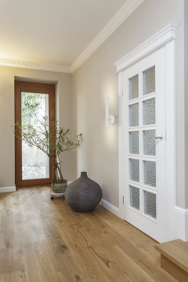Forest 2 Light Wall Sconce in Matte White Finish