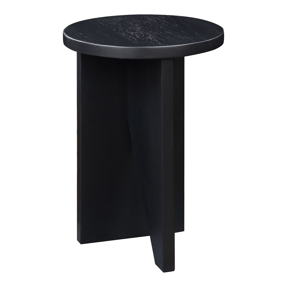 Grace Accent Table in Black Oak