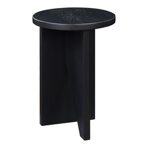 Grace Accent Table in Black Oak