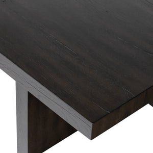 Isaac Coffee Table - Smoked Black Veneer