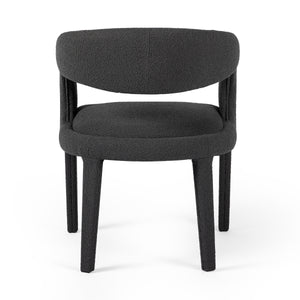 Hawkins Dining Chair In Fiqa Boucle Chrcl