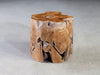 Teak Slice Stool, Round