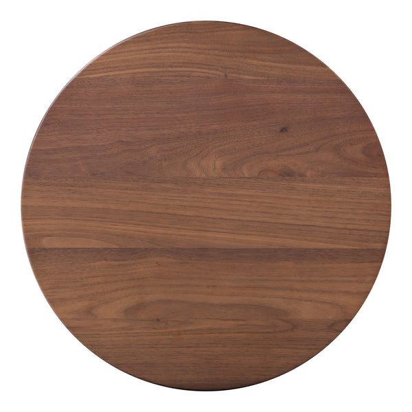 Moe's Grace Accent Table Walnut Brown