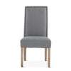Jones Warm Gray Linen Dining Chair