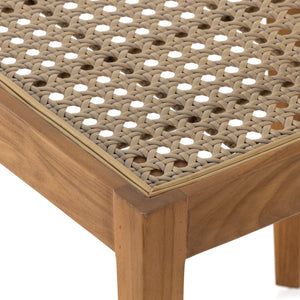 Britt Outdoor Dining Chair In Natural Teak