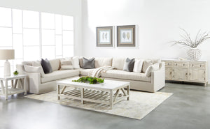 Lena Modular Slipcover Corner Chair