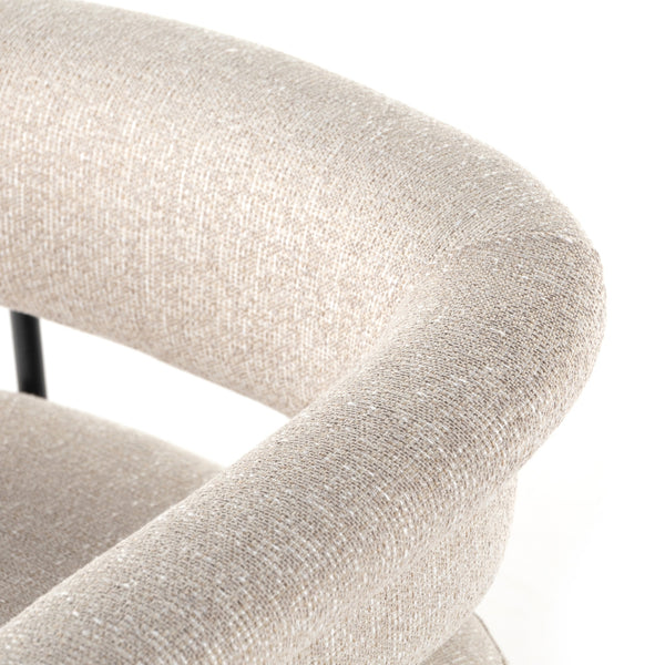 Carrie Dining Chair In Light Camel