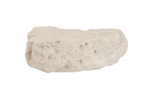 Cast Boulder Coffee Table Roman Stone, Large