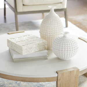Lg Cumberland Container in White