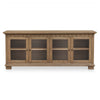 Moe's Lillian Sideboard Brown with Glass Doors