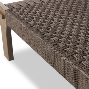 Moxie Outdoor Coffee Table - Stained Toasted Brown-FSC