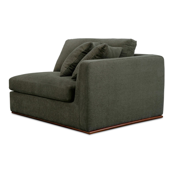 Rue Right Arm Facing Chair Deep Green