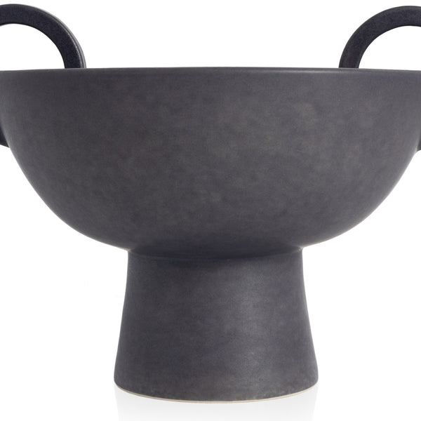 Anillo Bowl In Matte Black Ceramic