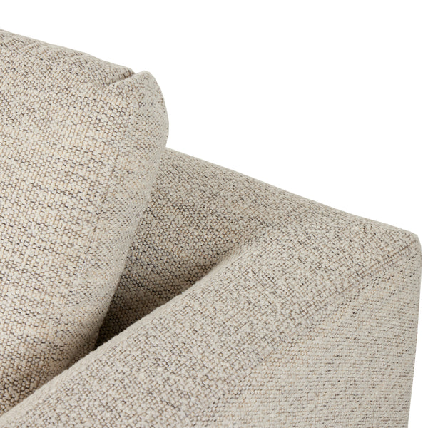 Colt 3Pc U Sectional In Merino Cotton