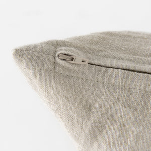 Lacey 13 x 21 Beige/White Decorative Pillow Cover