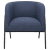 Jacobsen Denim Barrel Chair