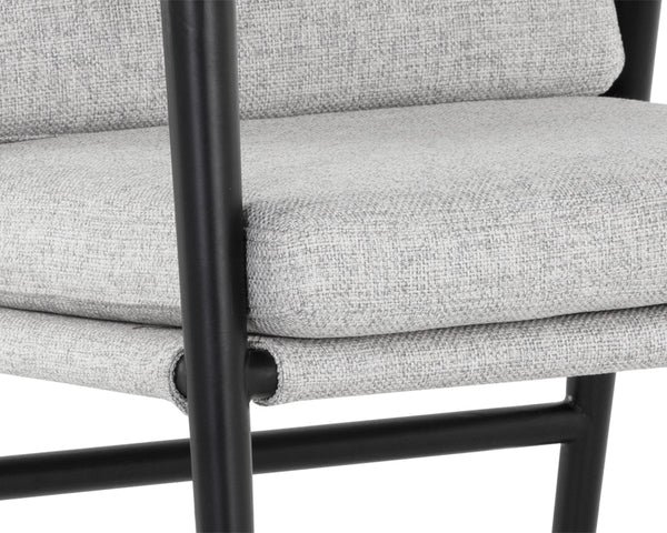MEADOW DINING ARMCHAIR - VAULT FOG