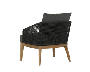 CAPRI LOUNGE CHAIR - NATURAL - GRACEBAY GREY