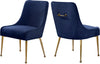 Irvin Dining Chair In Navy Velvet