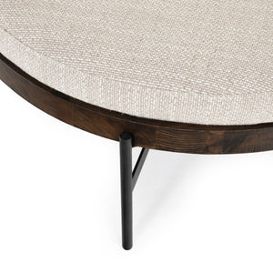 Edwyn Large Ottoman In Gibson Wheat