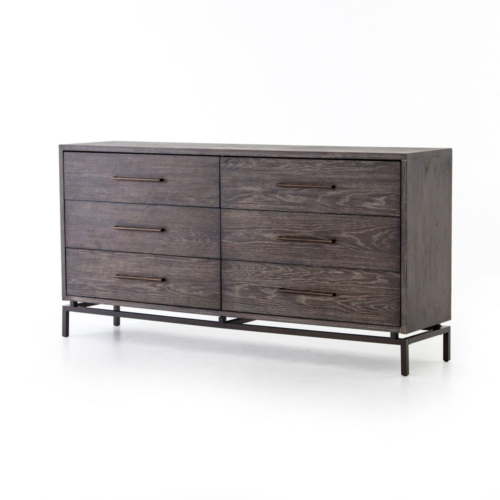 Greta 6 Drawer Dresser - Autumn Grey