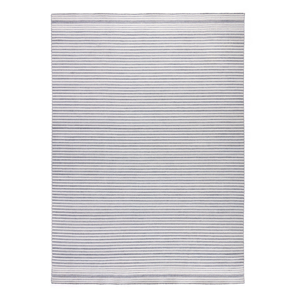Selena Outdoor Rug In Blue Stripe And 10'x14'