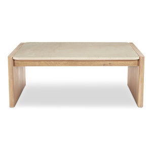 Moe's Lane Coffee Table with Botticino Marble Top