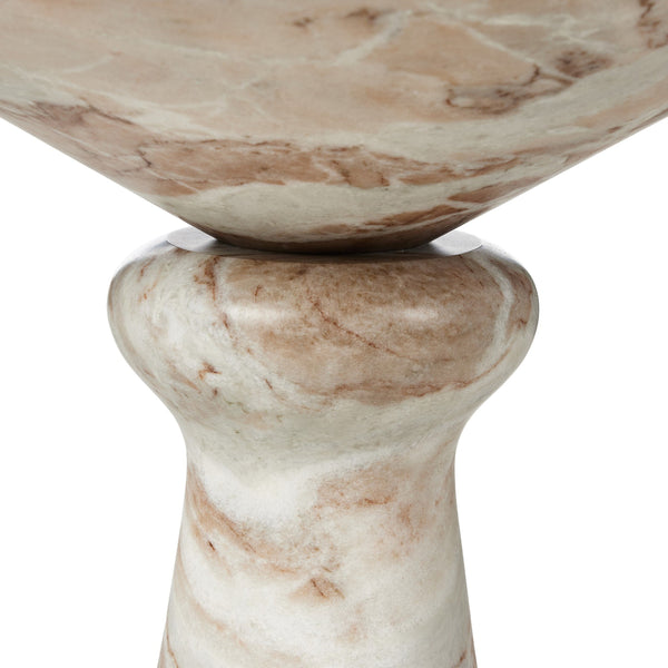 Connie End Table - Sawar Marble