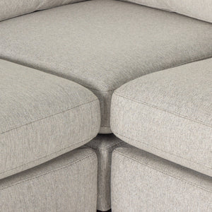 Colt 4-Piece Sectional - Aldred Silver