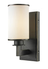 Savannah 1 Light Wall Sconce in Olde Bronze Finish