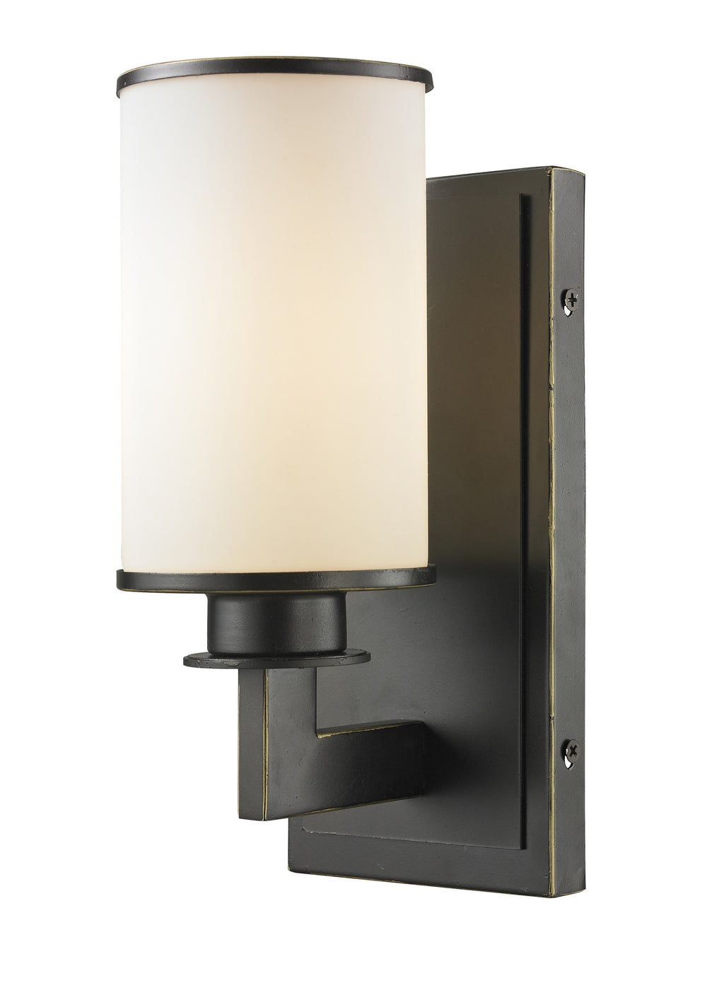 Savannah 1 Light Wall Sconce in Olde Bronze Finish