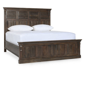 Adelaide Solid Wood Queen Bed - Cocoa Brown
