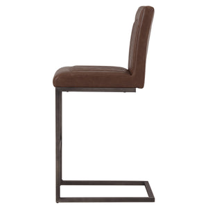 Ronan Counter Stool In Antique Cigar Brown