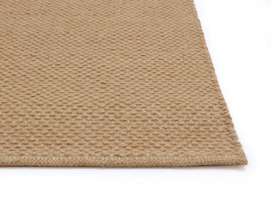 RYZE HAND-WOVEN RUG - JUTE BROWN - 6' X 9'