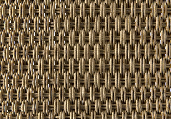 Shagira Teak Chair with Flat Clear Coat and Woven Rope Seat