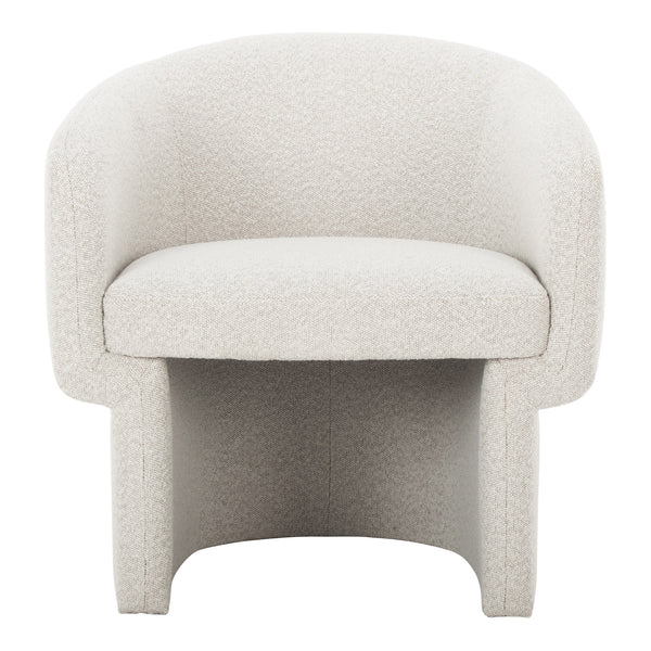 Franco Curved Chair in Oyster by Moe's