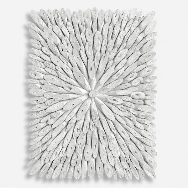 Bahama Wood Whitewashed Wall Decor